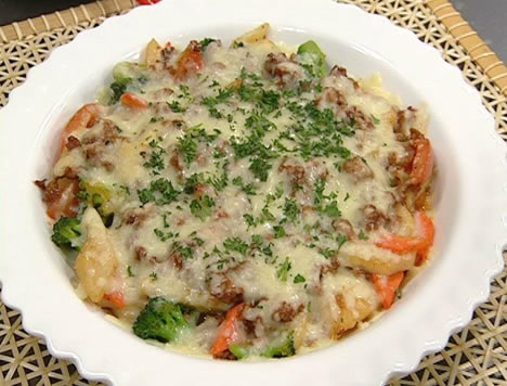 肉酱焗时蔬