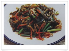 干煸茄皮 川菜食谱 制作方法及美图欣赏