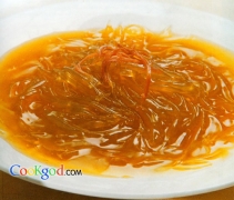 红烧海虎翅配菜胆 苏菜系 美图及制作方法