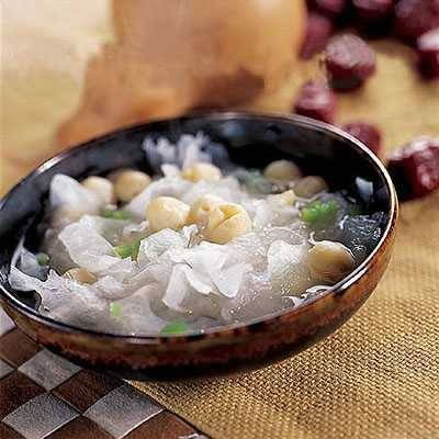 冬天治疗高血压的食物-银耳
