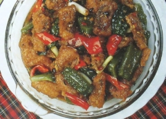 凉瓜炆狗肚鱼 粤菜食谱 制作方法及美图欣赏