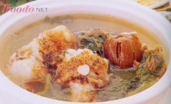 排骨丽鱼汤 味香色美