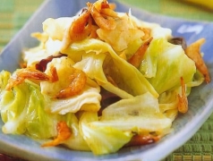 米虾高丽菜 做法与美图