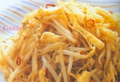 红辣椒炒双豆