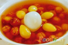 圆圆裹红莲 粤菜甜品做法介绍
